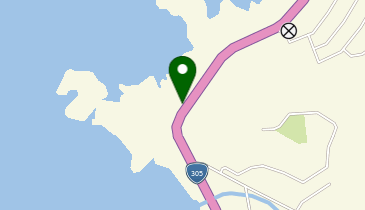 越前海岸 志野製塩所の地図画像