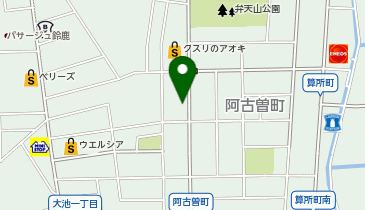 うどん いちみの地図画像