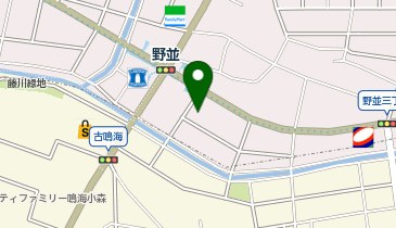 中国食堂 はまゆう 野並店の地図画像