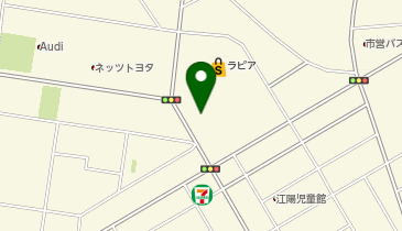 ガシャポンバンダイオフィシャルショップ未来屋書店 八戸店の地図画像