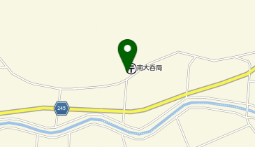 お食事処 おおのみんなの地図画像