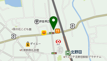 ラーメンステーション 北野田の地図画像