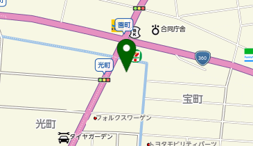 しまむら 園町店の地図画像