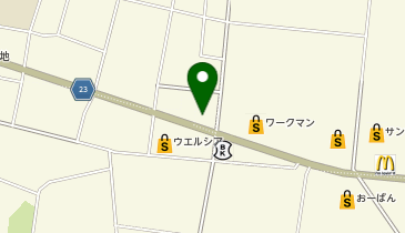ピザハット 寒河江店の地図画像