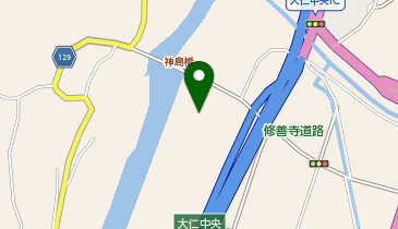 川の駅 伊豆城山の地図画像