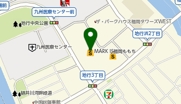 ROLL ICE CREAM FACTORY(ロール アイス クリーム ファクトリー) MARK IS 福岡ももち店の地図画像
