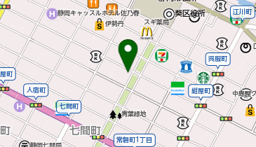 六扇堂の地図画像