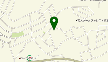 食堂おおくぼの地図画像