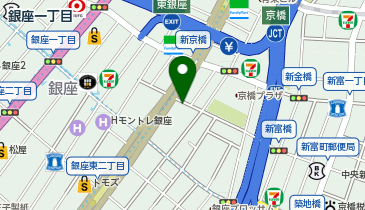 F.I.L.GINZA(エフアイエル銀座)の地図画像