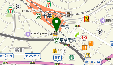 Francfranc(フランフラン) ペリエ千葉店の地図画像