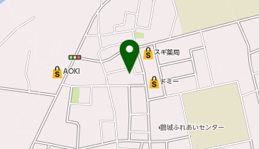 バプール西尾店の地図画像