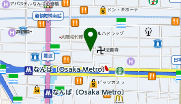 LUNA EARTH(ルナ アース) なんばウォーク店の地図画像