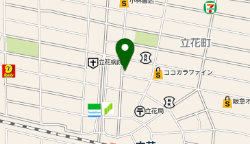 しあわせつつむ、日本のぎょうざ。一福 立花店の地図画像