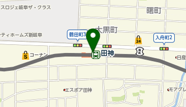 Reica(レシカ) 岐阜田神店の地図画像