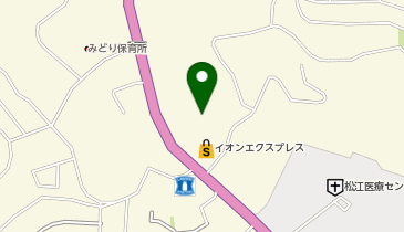 ここくる 松江店の地図画像