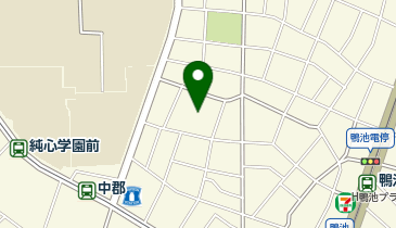 鍼灸ウインザー治療院の地図画像