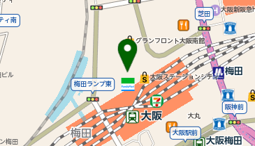 ベルプラージュ ルクア大阪店」(大阪市北区-洋菓子-〒530-0011)の地図