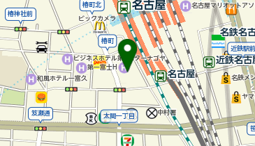 カードラボ 名古屋駅前店の地図画像