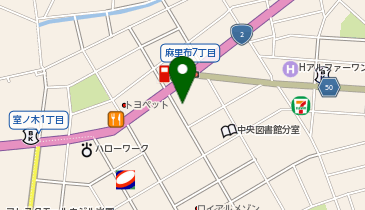 岩国青色申告会の地図画像