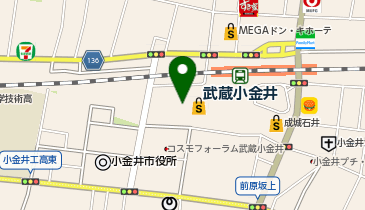 ペッパーランチPLUS(プラス) イトーヨーカドー武蔵小金井店の地図画像