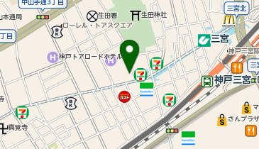 活とらふぐ・淡路はも専門店 神戸牛 鶴半の地図画像