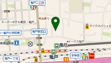 もつ焼き 煮込み 楓 亀戸店の地図画像