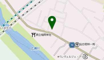 日乃屋カレー 仙台若林店の地図画像