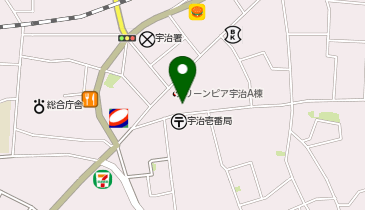 SHIMAUMA BURGER(シマウマ バーガー) 宇治の地図画像