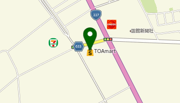 TOA mart(トーアマート) 函館北浜町店の地図画像