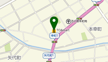 TOA mart(トーアマート) 苫小牧店の地図画像