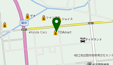 TOA mart(トーアマート) 奥州店の地図画像