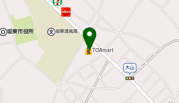 TOA mart(トーアマート) 岩井店の地図画像