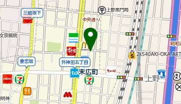 メンズレボリューションの地図画像