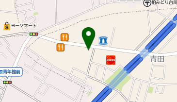 インドカレーハリオン 流山青田店の地図画像