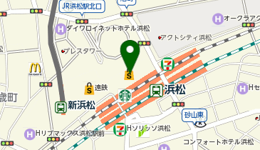 中川政七商店 浜松メイワン店の地図画像