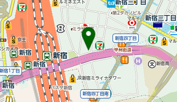 スマホ修理王 新宿店の地図画像