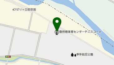 幸手総合公園テニスコートの地図画像