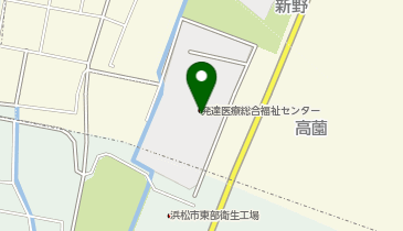 浜松市発達医療総合福祉センター はままつ友愛のさとの地図画像