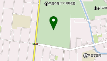 井の頭恩賜公園 野球場の地図画像