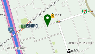 西浦和駅前鍼灸接骨院の地図画像