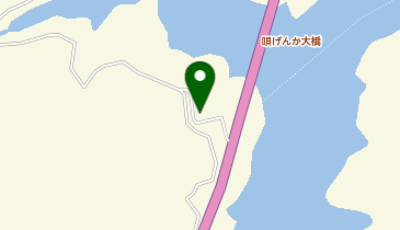 宇目キムチ食堂の地図画像