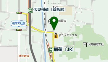 ちいかわもぐもぐ本舗 京都・伏見店の地図画像