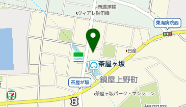 健康食堂 茶屋ヶ坂の家の地図画像