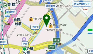 coffee mafia(コーヒー マフィア) 汐留の地図画像