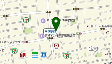 保険クリニック 平塚駅前店の地図画像