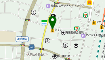 ベルアメール うすい百貨店の地図画像