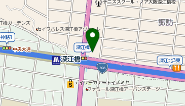 深江橋 一門の地図画像