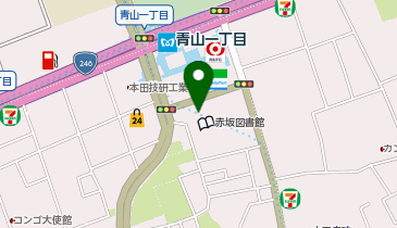 MEP(メップ)南青山の地図画像