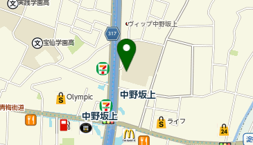 みらいステップなかのの地図画像