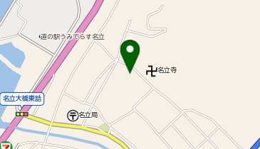 名立コミュニティプラザの地図画像